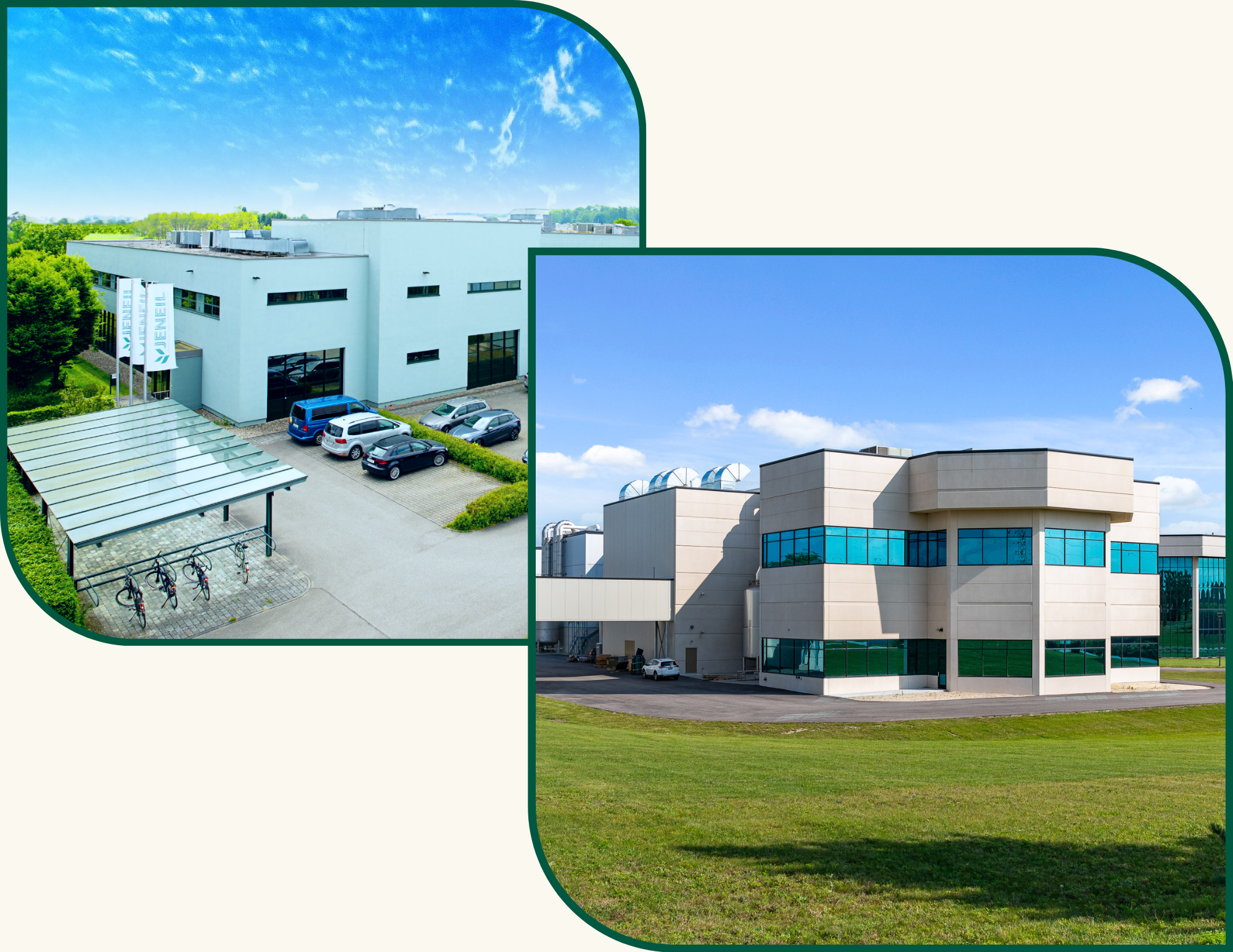 Two facilities side by side.